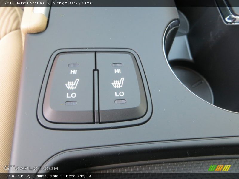 Midnight Black / Camel 2013 Hyundai Sonata GLS