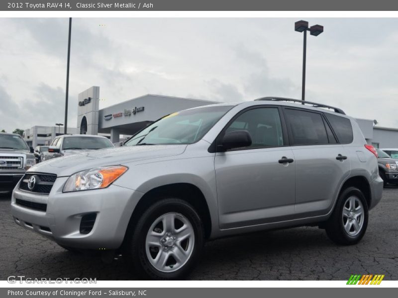 Classic Silver Metallic / Ash 2012 Toyota RAV4 I4