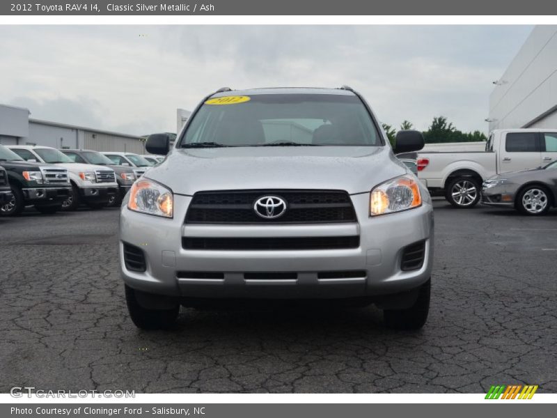 Classic Silver Metallic / Ash 2012 Toyota RAV4 I4
