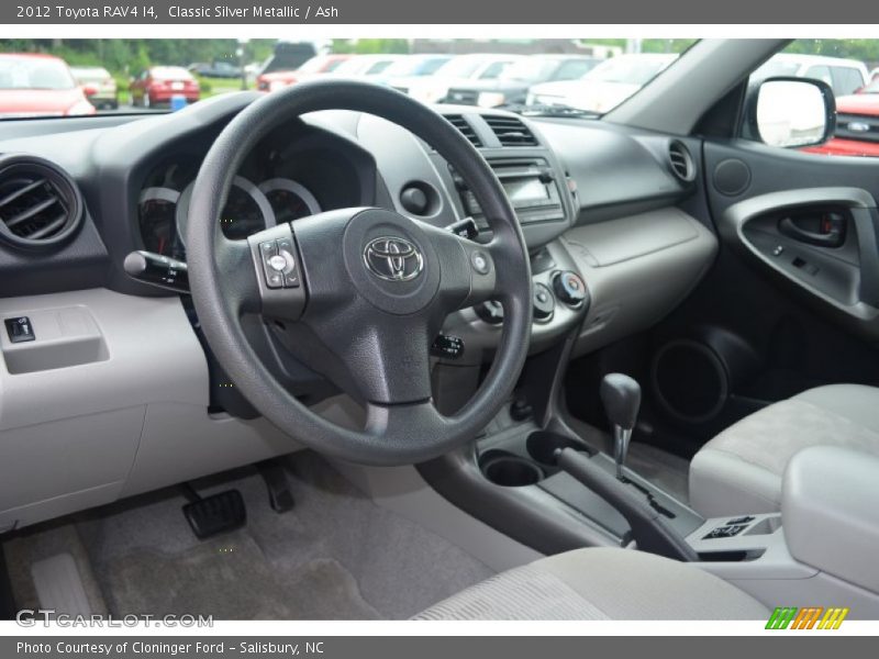 Classic Silver Metallic / Ash 2012 Toyota RAV4 I4