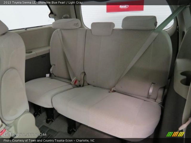 Shoreline Blue Pearl / Light Gray 2013 Toyota Sienna LE