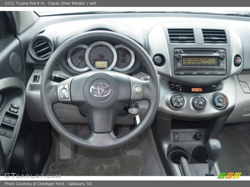 Classic Silver Metallic / Ash 2012 Toyota RAV4 I4