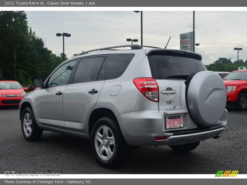 Classic Silver Metallic / Ash 2012 Toyota RAV4 I4