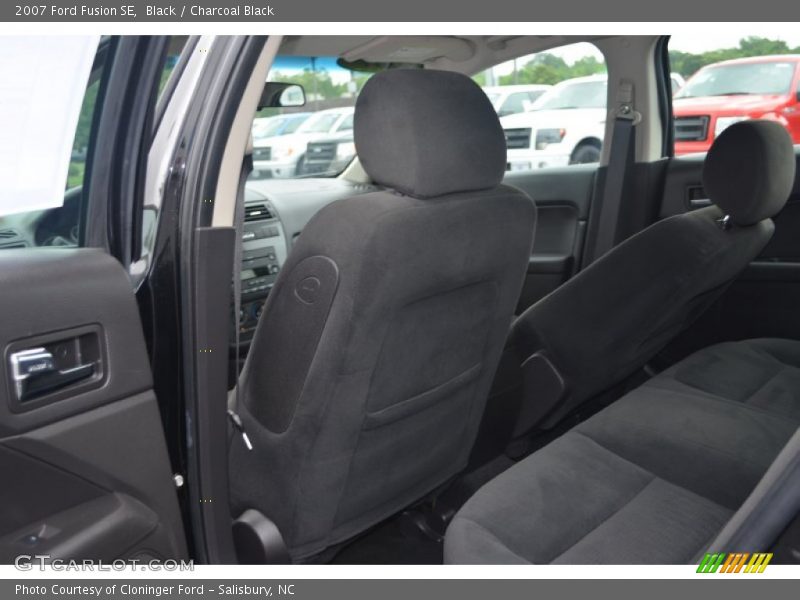 Black / Charcoal Black 2007 Ford Fusion SE