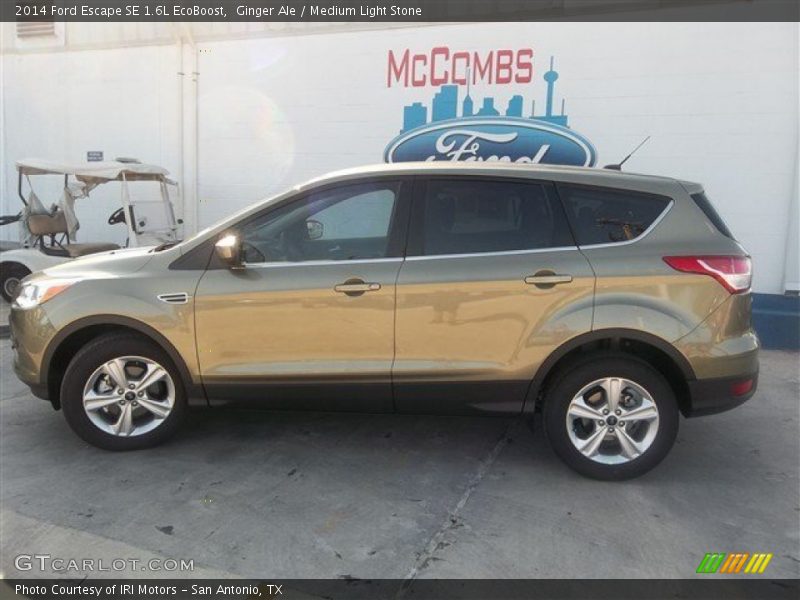 Ginger Ale / Medium Light Stone 2014 Ford Escape SE 1.6L EcoBoost