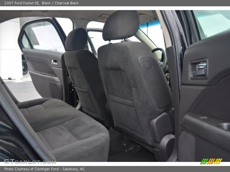 Black / Charcoal Black 2007 Ford Fusion SE