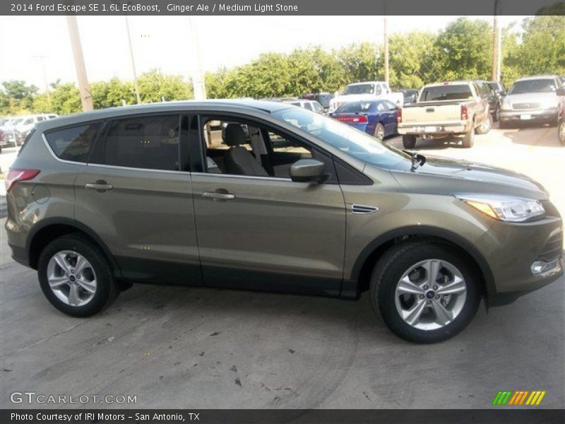Ginger Ale / Medium Light Stone 2014 Ford Escape SE 1.6L EcoBoost