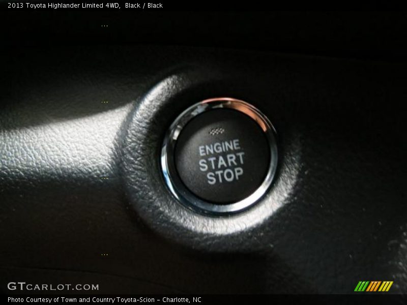 Black / Black 2013 Toyota Highlander Limited 4WD