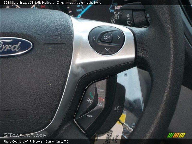 Ginger Ale / Medium Light Stone 2014 Ford Escape SE 1.6L EcoBoost