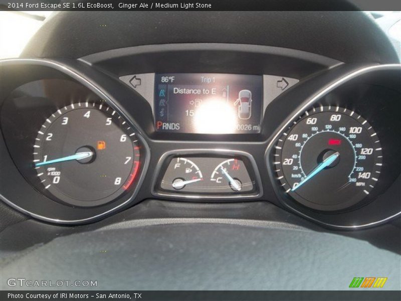  2014 Escape SE 1.6L EcoBoost SE 1.6L EcoBoost Gauges