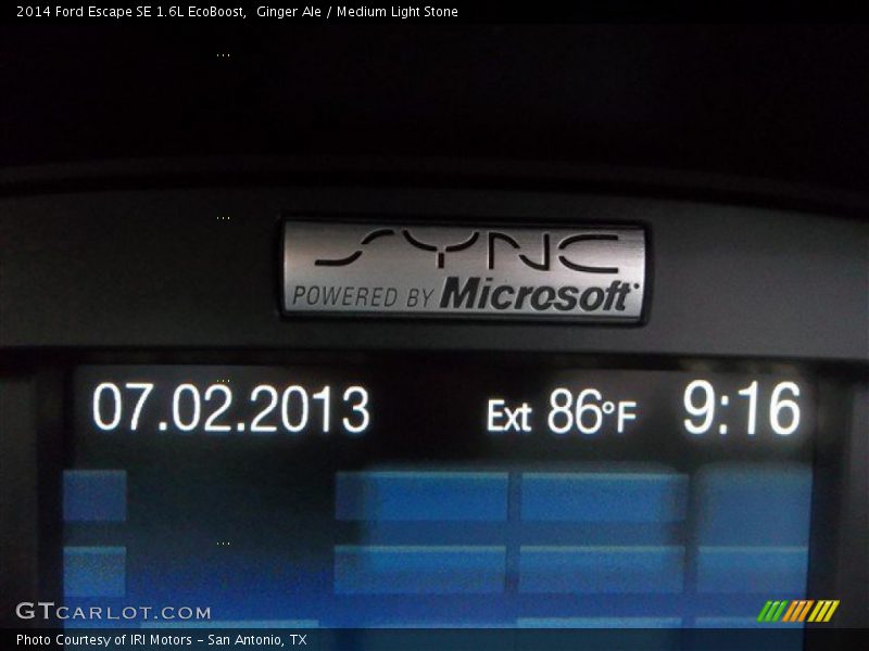 Ginger Ale / Medium Light Stone 2014 Ford Escape SE 1.6L EcoBoost