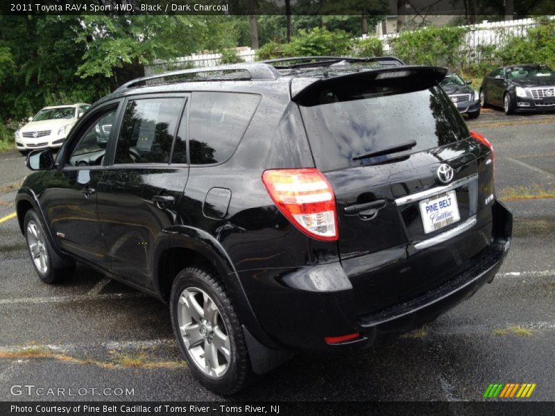 Black / Dark Charcoal 2011 Toyota RAV4 Sport 4WD
