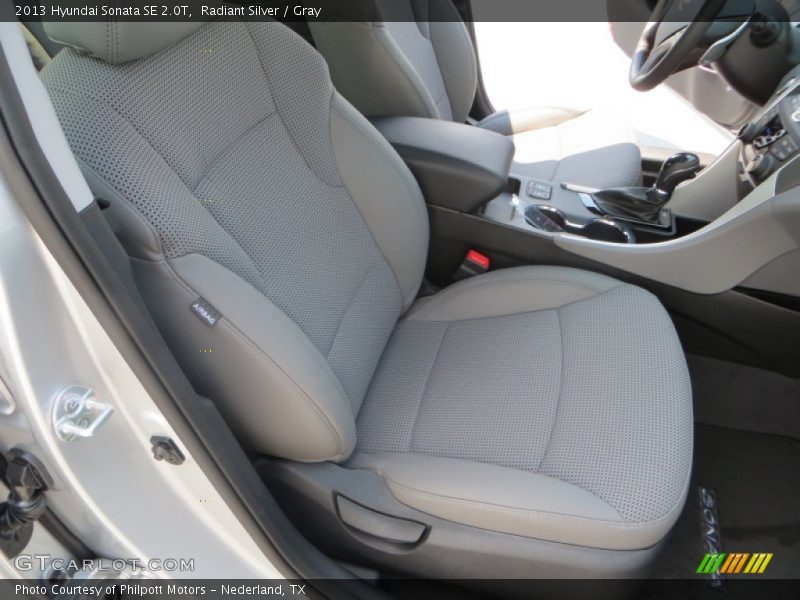 Radiant Silver / Gray 2013 Hyundai Sonata SE 2.0T