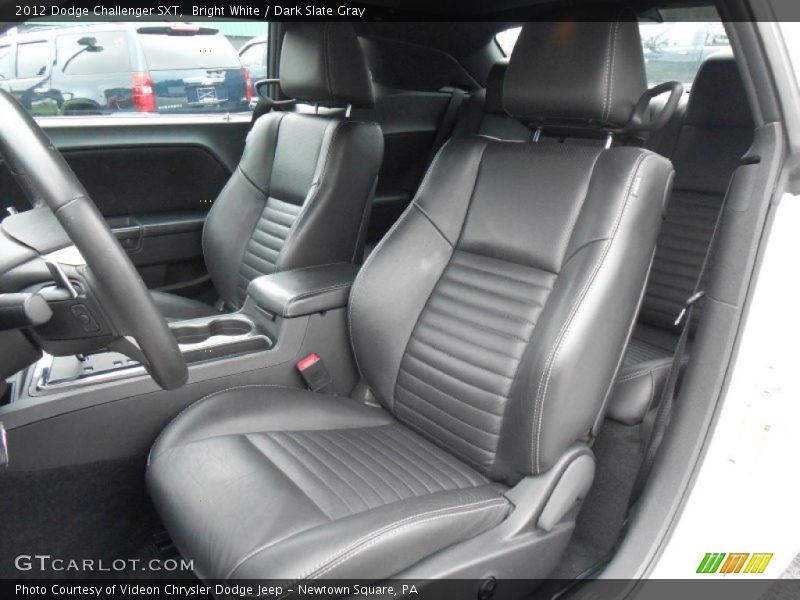 Front Seat of 2012 Challenger SXT