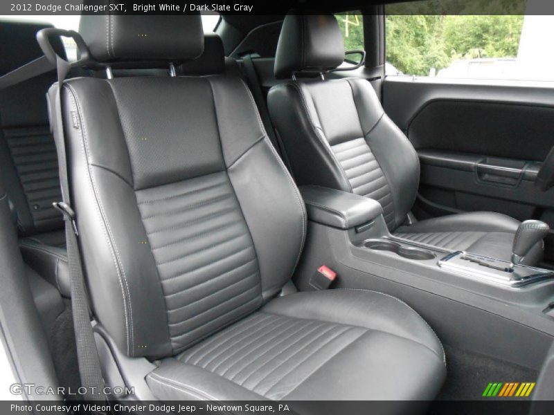 Front Seat of 2012 Challenger SXT