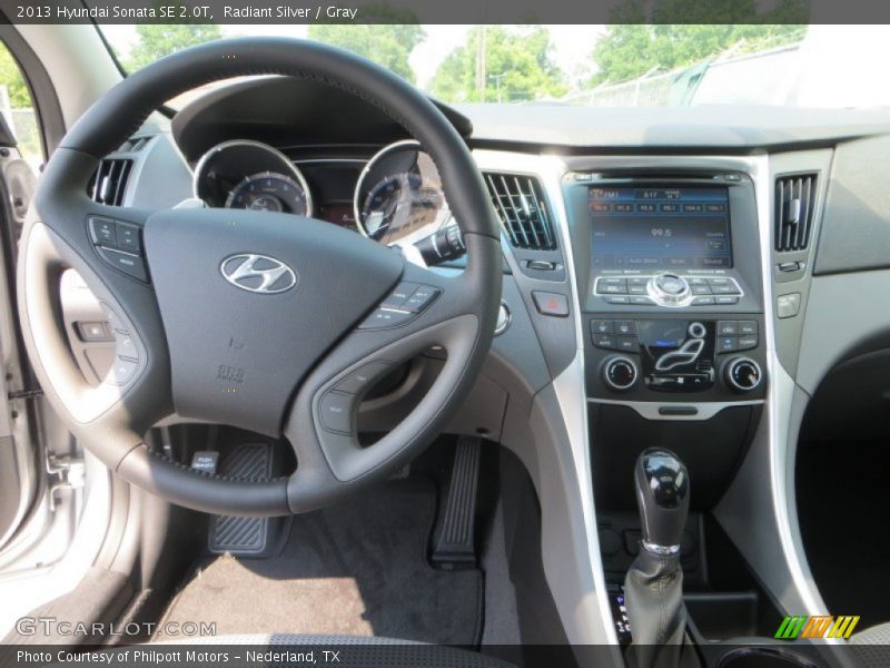 Radiant Silver / Gray 2013 Hyundai Sonata SE 2.0T