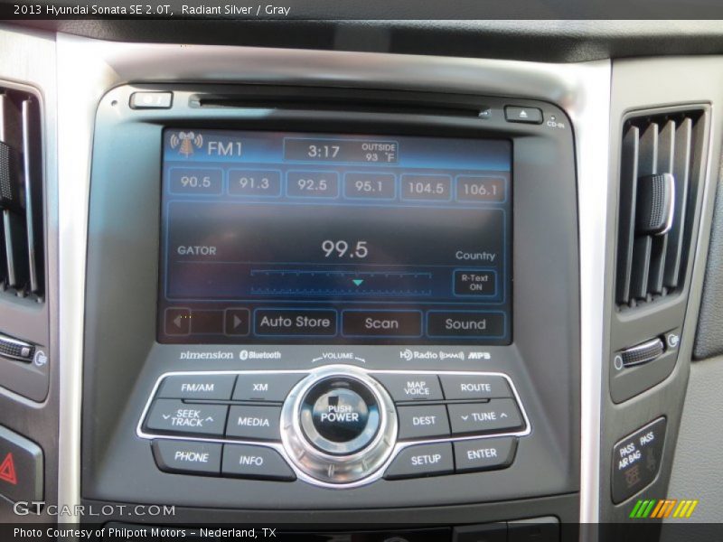 Radiant Silver / Gray 2013 Hyundai Sonata SE 2.0T