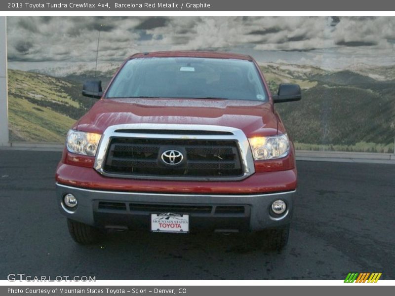 Barcelona Red Metallic / Graphite 2013 Toyota Tundra CrewMax 4x4