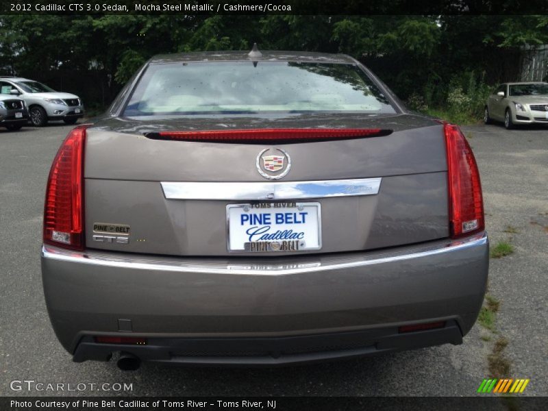 Mocha Steel Metallic / Cashmere/Cocoa 2012 Cadillac CTS 3.0 Sedan