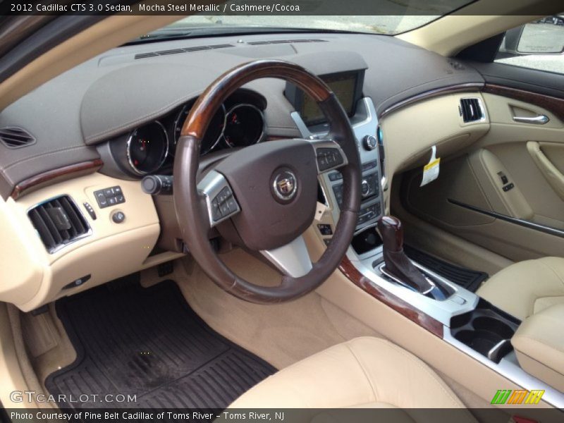 Mocha Steel Metallic / Cashmere/Cocoa 2012 Cadillac CTS 3.0 Sedan