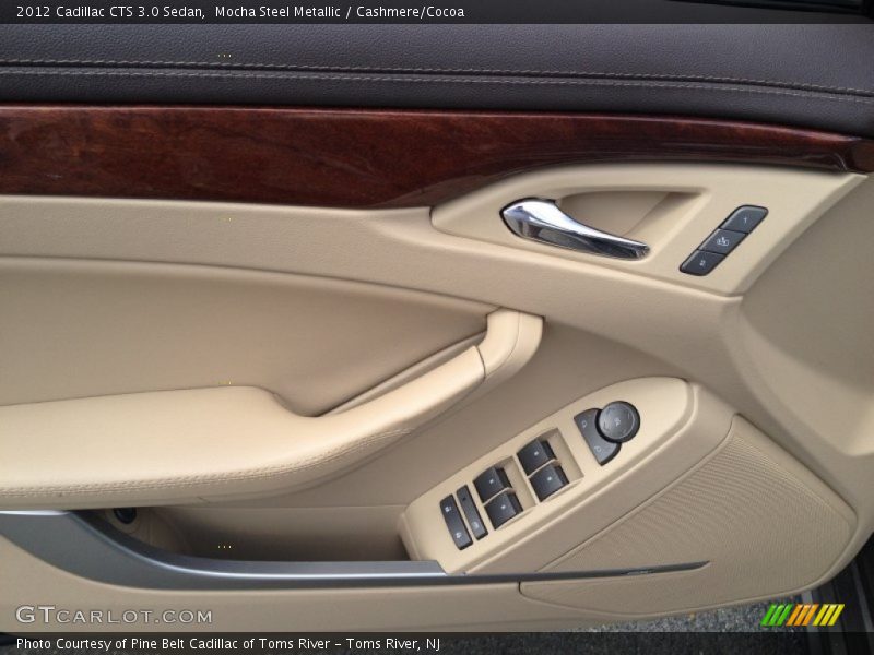 Mocha Steel Metallic / Cashmere/Cocoa 2012 Cadillac CTS 3.0 Sedan