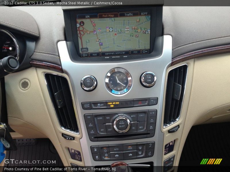 Mocha Steel Metallic / Cashmere/Cocoa 2012 Cadillac CTS 3.0 Sedan
