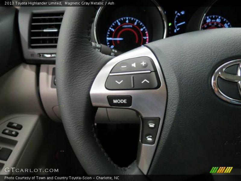Magnetic Gray Metallic / Ash 2013 Toyota Highlander Limited