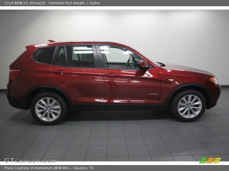  2014 X3 xDrive28i Vermilion Red Metallic
