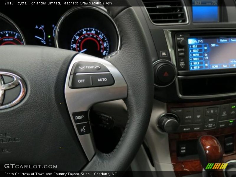 Magnetic Gray Metallic / Ash 2013 Toyota Highlander Limited