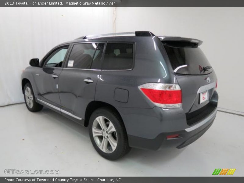 Magnetic Gray Metallic / Ash 2013 Toyota Highlander Limited