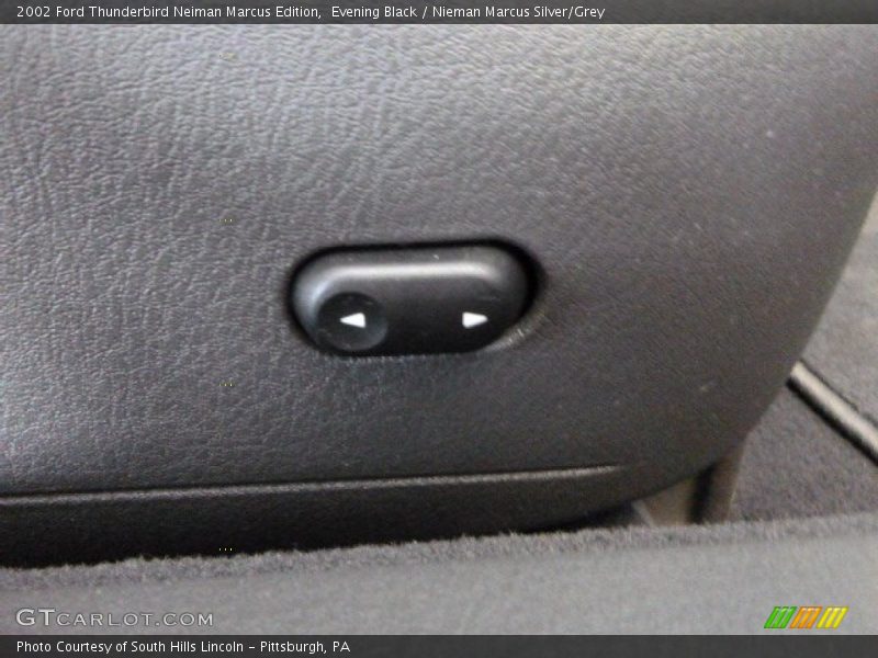 Evening Black / Nieman Marcus Silver/Grey 2002 Ford Thunderbird Neiman Marcus Edition