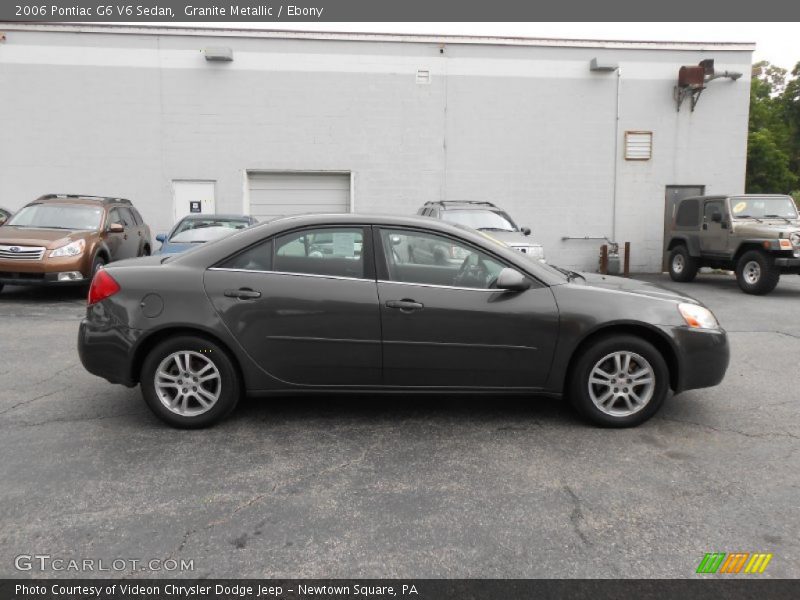 Granite Metallic / Ebony 2006 Pontiac G6 V6 Sedan