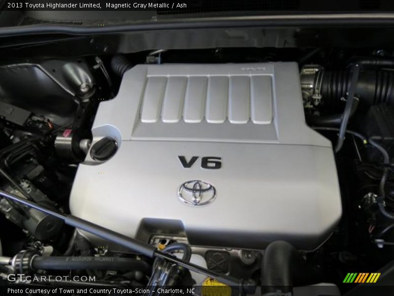 Magnetic Gray Metallic / Ash 2013 Toyota Highlander Limited