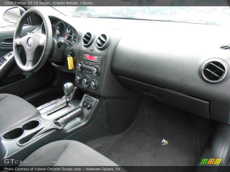 Granite Metallic / Ebony 2006 Pontiac G6 V6 Sedan