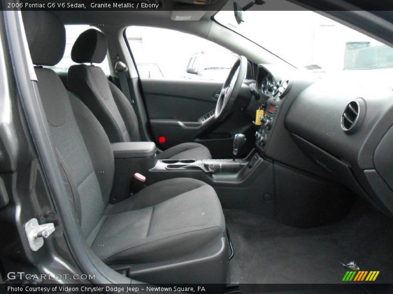 Granite Metallic / Ebony 2006 Pontiac G6 V6 Sedan