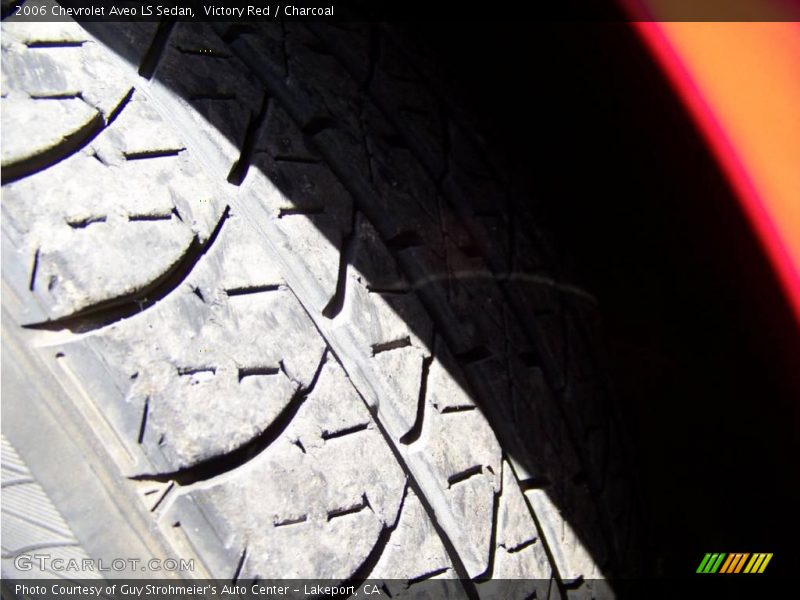 Victory Red / Charcoal 2006 Chevrolet Aveo LS Sedan