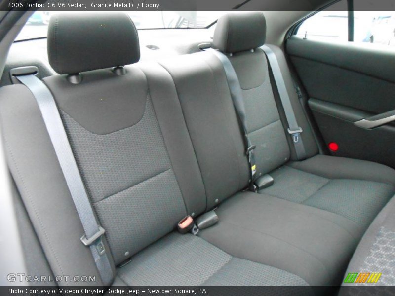 Granite Metallic / Ebony 2006 Pontiac G6 V6 Sedan