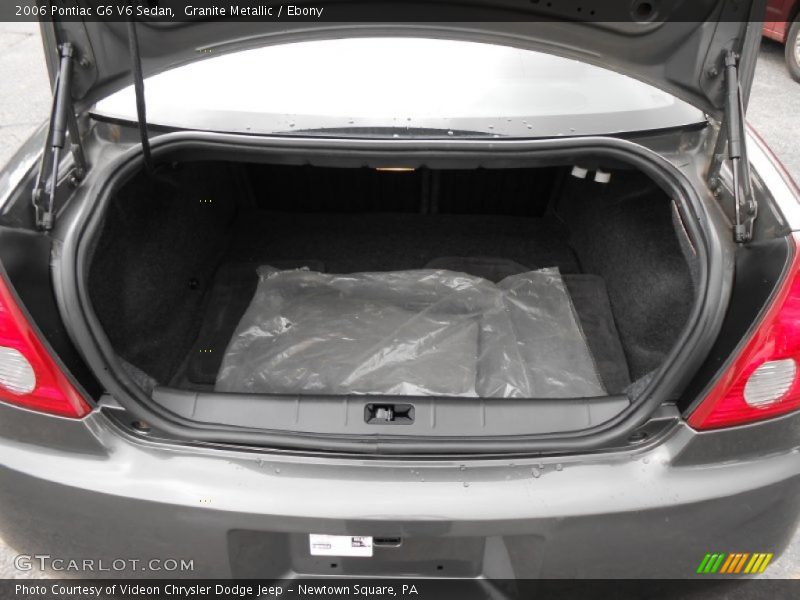 Granite Metallic / Ebony 2006 Pontiac G6 V6 Sedan