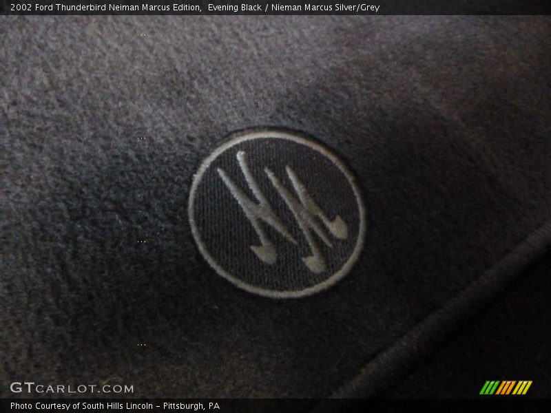 Evening Black / Nieman Marcus Silver/Grey 2002 Ford Thunderbird Neiman Marcus Edition