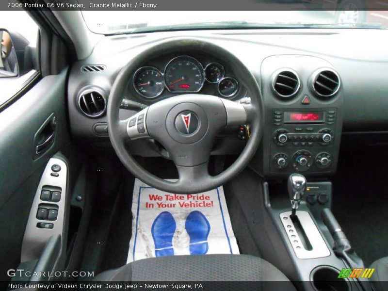 Granite Metallic / Ebony 2006 Pontiac G6 V6 Sedan
