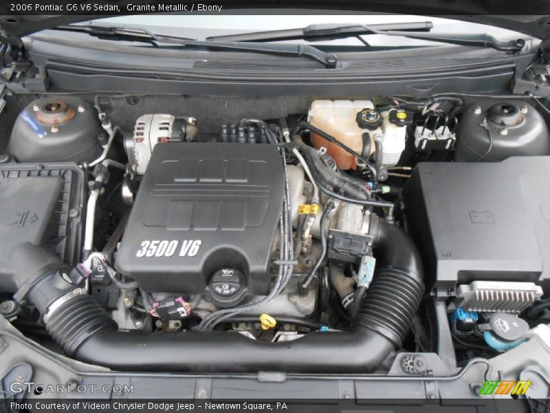 Granite Metallic / Ebony 2006 Pontiac G6 V6 Sedan