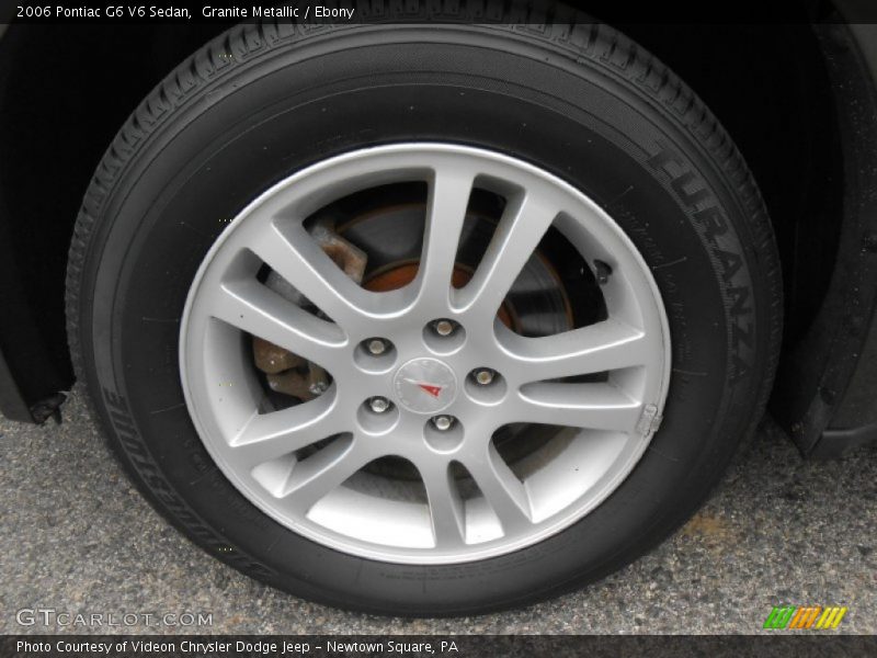 Granite Metallic / Ebony 2006 Pontiac G6 V6 Sedan