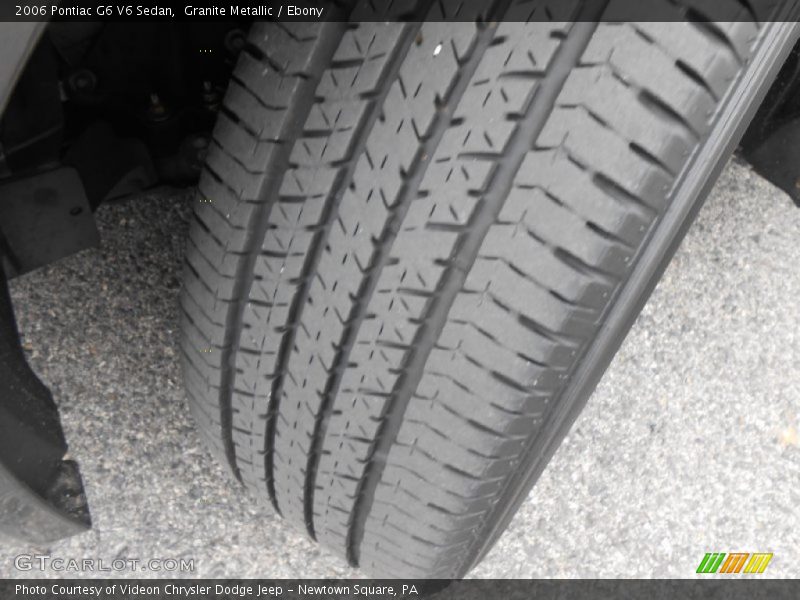 Granite Metallic / Ebony 2006 Pontiac G6 V6 Sedan
