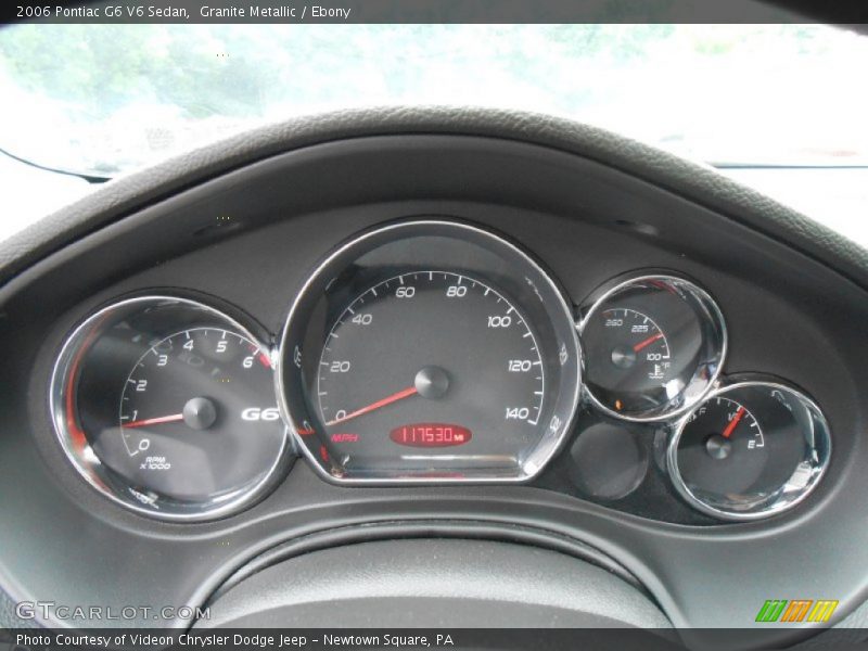 Granite Metallic / Ebony 2006 Pontiac G6 V6 Sedan