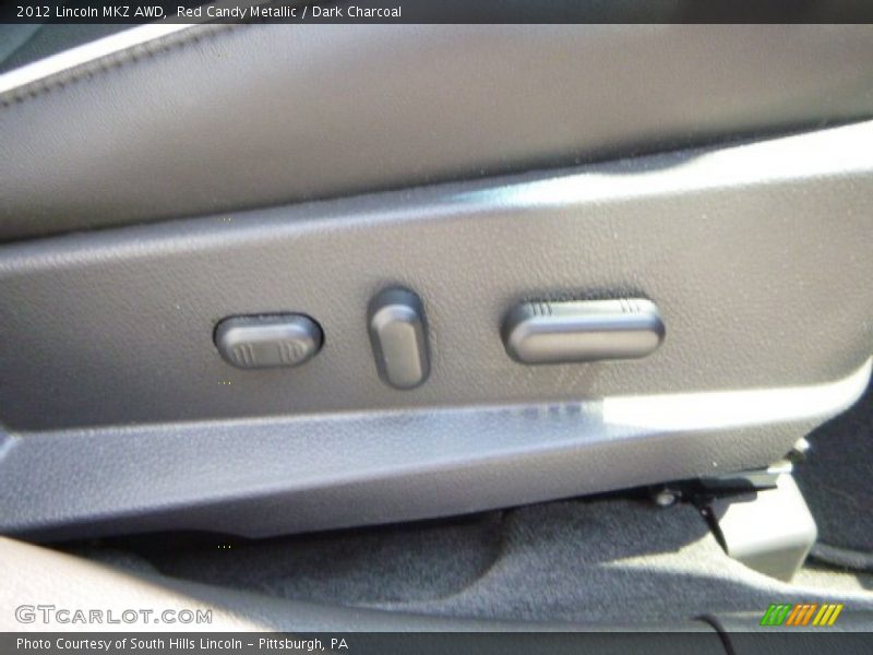 Red Candy Metallic / Dark Charcoal 2012 Lincoln MKZ AWD