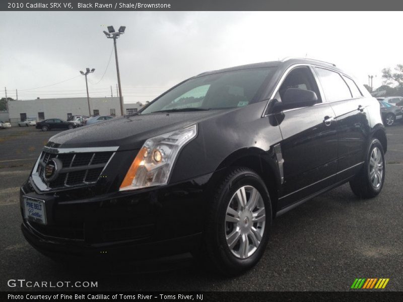 Black Raven / Shale/Brownstone 2010 Cadillac SRX V6