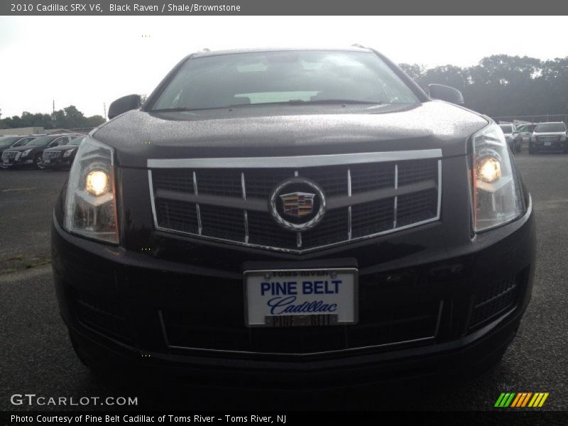 Black Raven / Shale/Brownstone 2010 Cadillac SRX V6