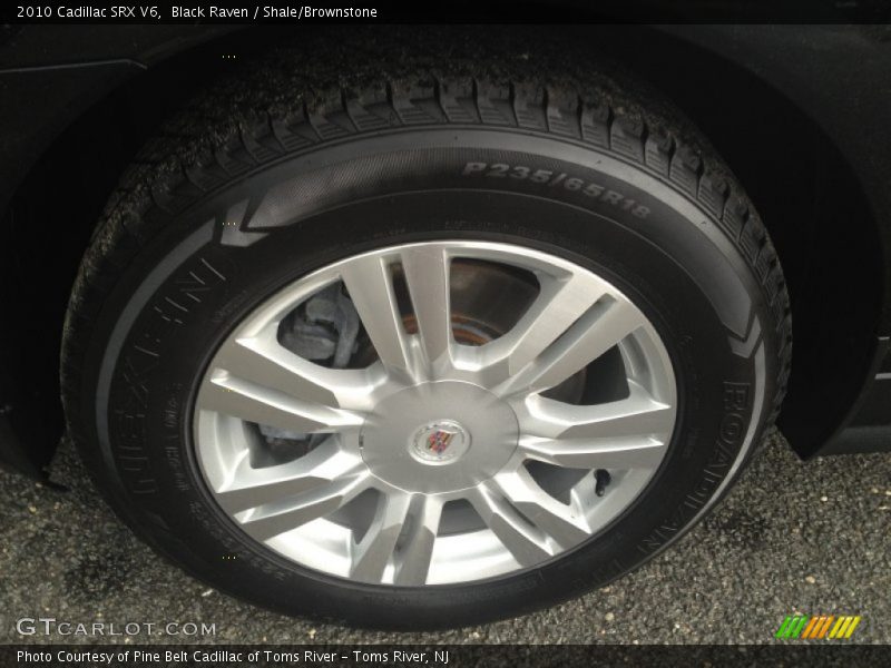 Black Raven / Shale/Brownstone 2010 Cadillac SRX V6