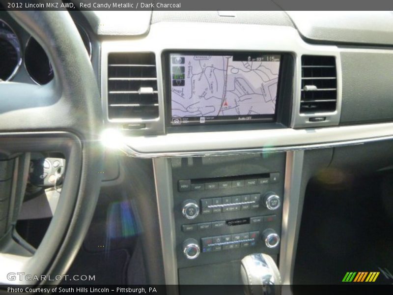 Red Candy Metallic / Dark Charcoal 2012 Lincoln MKZ AWD