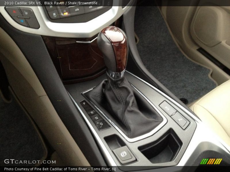 Black Raven / Shale/Brownstone 2010 Cadillac SRX V6